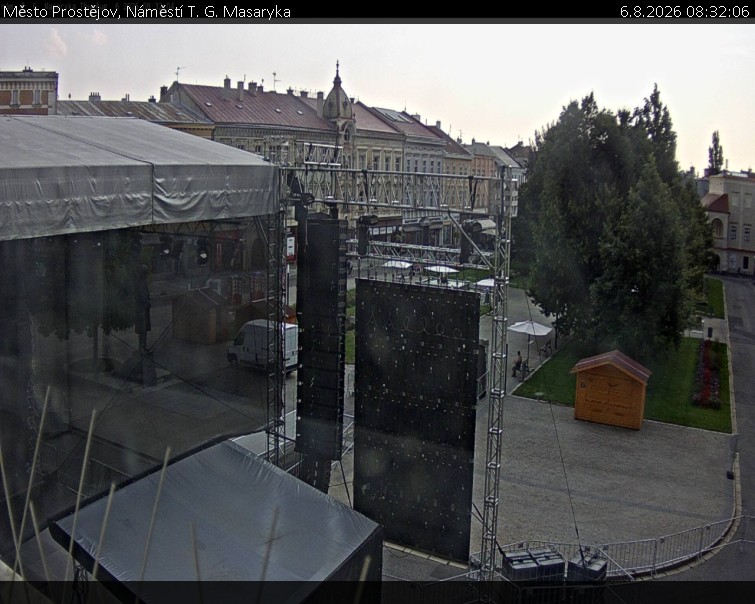 Město Prostějov - Náměstí T. G. Masaryka - 6.8.2026 v 08:32