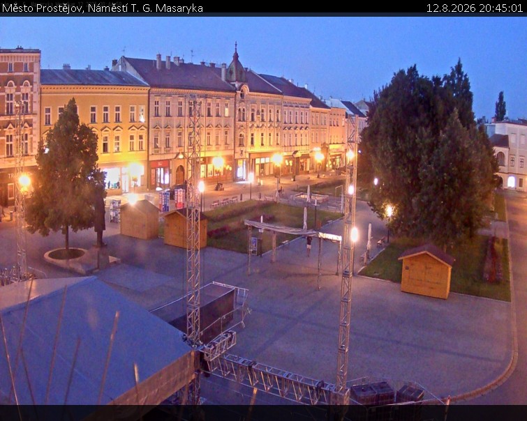 Město Prostějov - Náměstí T. G. Masaryka - 12.8.2026 v 20:45