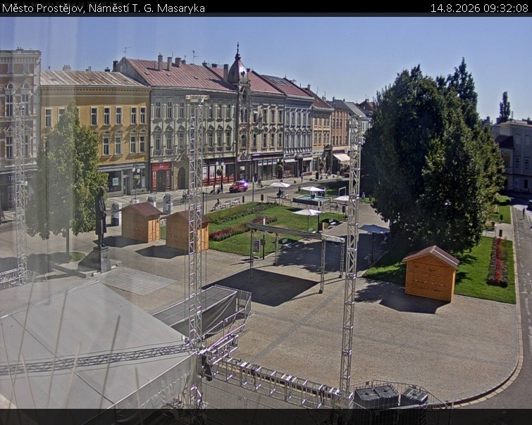 Město Prostějov - Náměstí T. G. Masaryka - 14.8.2026 v 09:32
