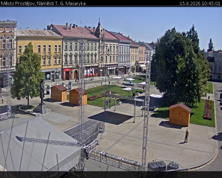 Město Prostějov - Náměstí T. G. Masaryka - 15.8.2026 v 10:45