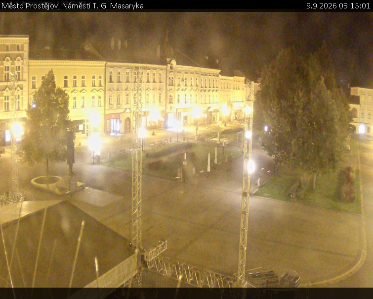 Město Prostějov - Náměstí T. G. Masaryka - 9.9.2026 v 03:15