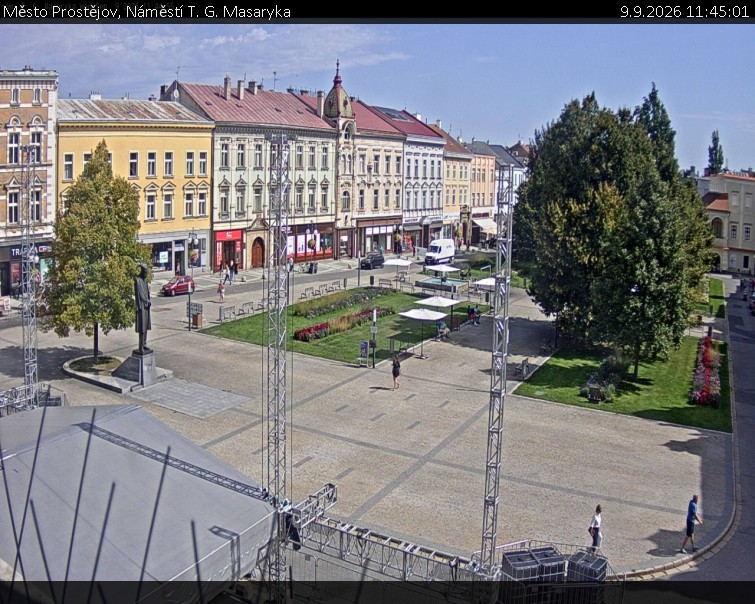 Město Prostějov - Náměstí T. G. Masaryka - 9.9.2026 v 11:45