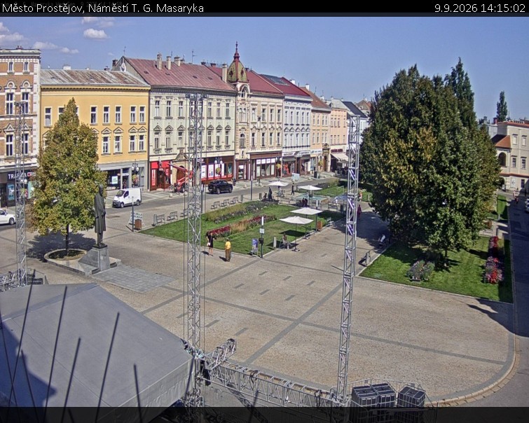 Město Prostějov - Náměstí T. G. Masaryka - 9.9.2026 v 14:15