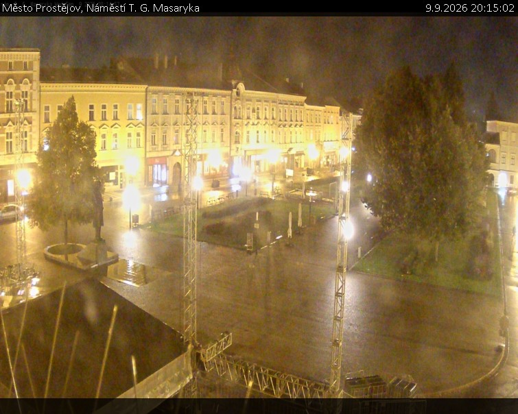 Město Prostějov - Náměstí T. G. Masaryka - 9.9.2026 v 20:15