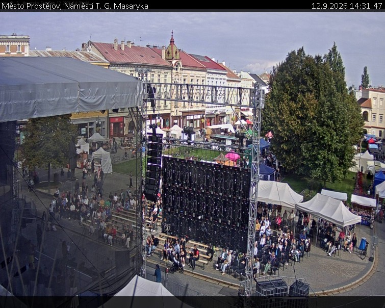 Město Prostějov - Náměstí T. G. Masaryka - 12.9.2026 v 14:31