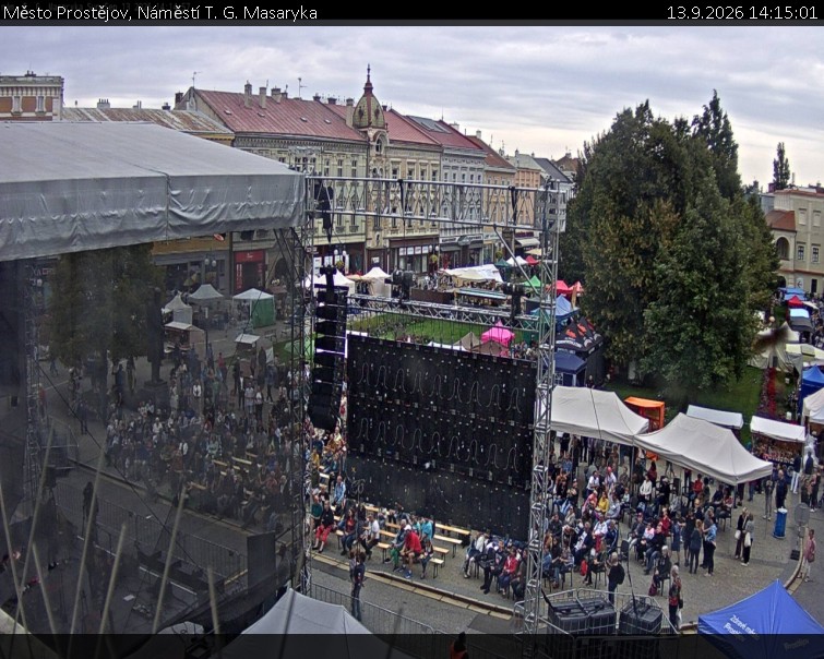 Město Prostějov - Náměstí T. G. Masaryka - 13.9.2026 v 14:15