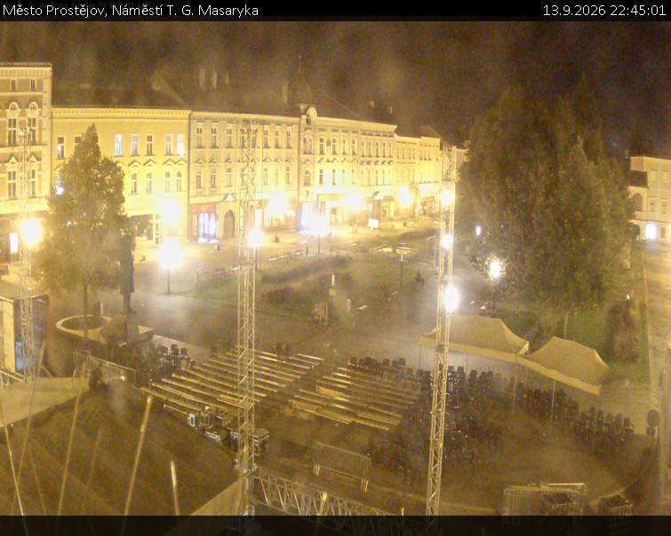 Město Prostějov - Náměstí T. G. Masaryka - 13.9.2026 v 22:45