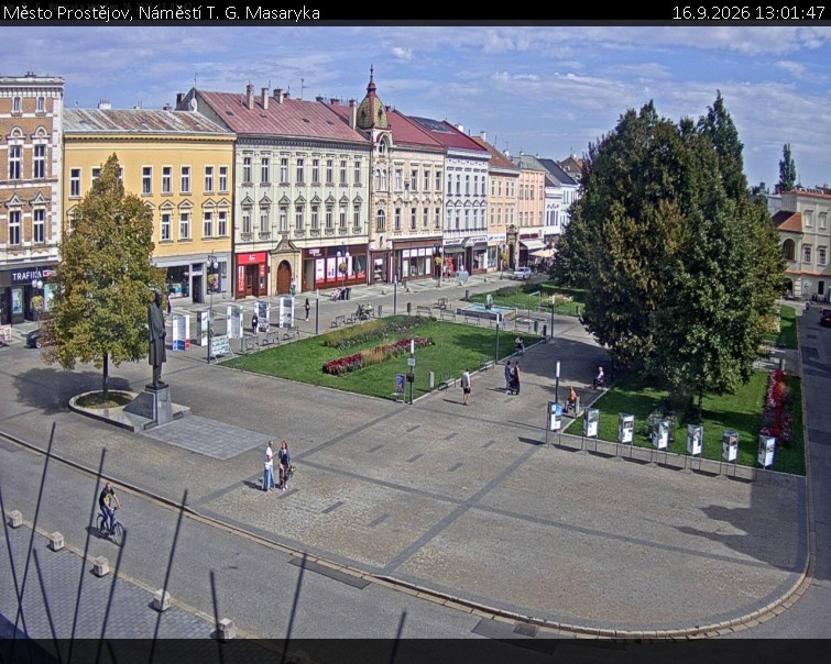 Město Prostějov - Náměstí T. G. Masaryka - 16.9.2026 v 13:01
