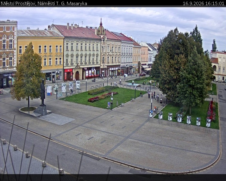 Město Prostějov - Náměstí T. G. Masaryka - 16.9.2026 v 16:15