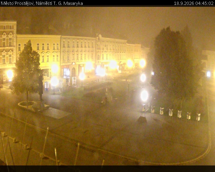 Město Prostějov - Náměstí T. G. Masaryka - 18.9.2026 v 04:45