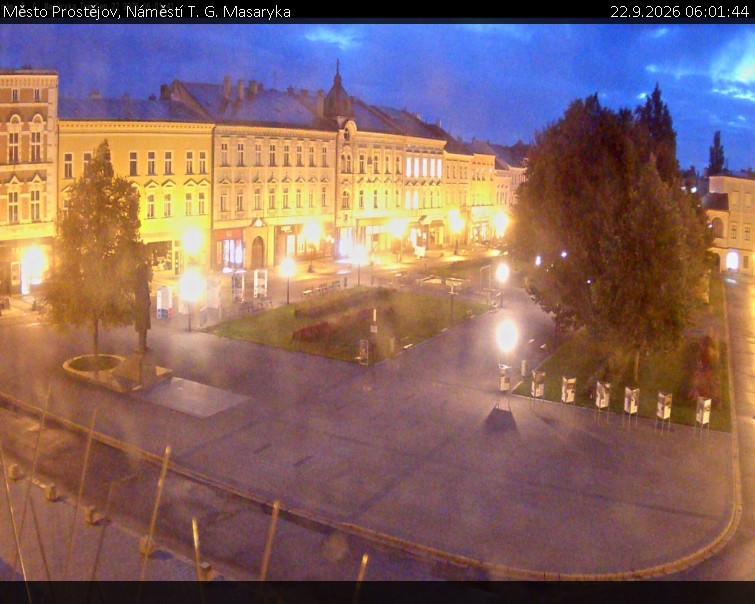 Město Prostějov - Náměstí T. G. Masaryka - 22.9.2026 v 06:01