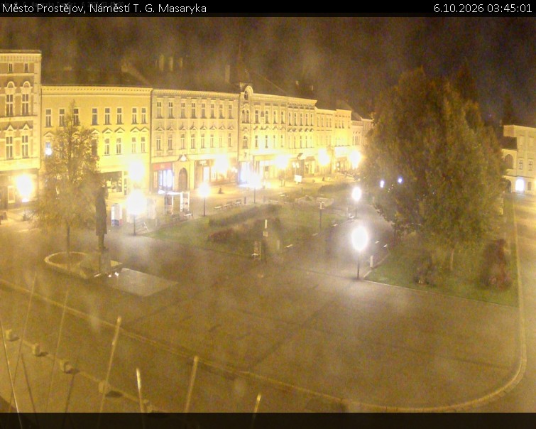 Město Prostějov - Náměstí T. G. Masaryka - 6.10.2026 v 03:45