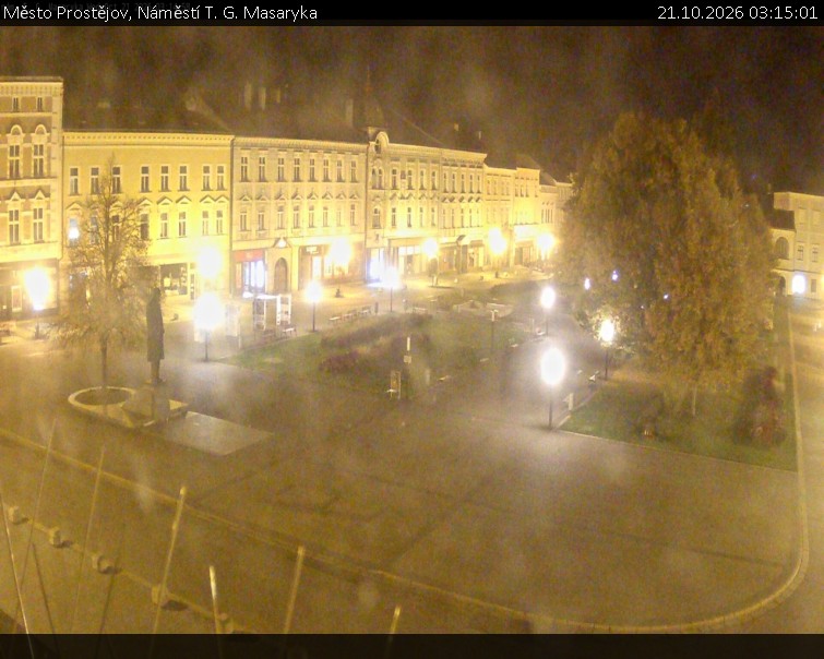 Město Prostějov - Náměstí T. G. Masaryka - 21.10.2026 v 03:15