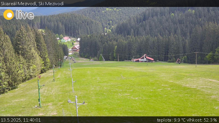 Skiareál Mezivodí - Ski Mezivodí - 13.5.2025 v 11:40 Skiareál Mezivodí - Ski Mezivodí - 13.5.2025 v 11:40