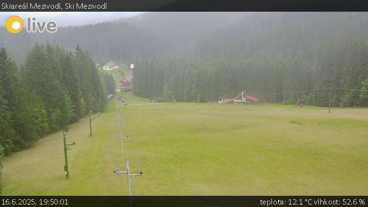 Skiareál Mezivodí - Ski Mezivodí - 16.6.2025 v 19:50 Skiareál Mezivodí - Ski Mezivodí - 16.6.2025 v 19:50