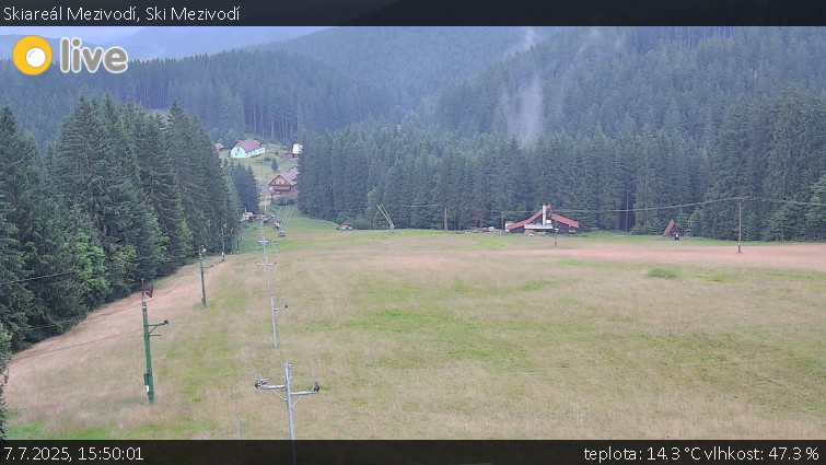 Skiareál Mezivodí - Ski Mezivodí - 7.7.2025 v 15:50 Skiareál Mezivodí - Ski Mezivodí - 7.7.2025 v 15:50