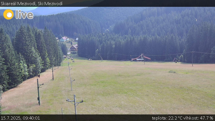 Skiareál Mezivodí - Ski Mezivodí - 15.7.2025 v 09:40 Skiareál Mezivodí - Ski Mezivodí - 15.7.2025 v 09:40