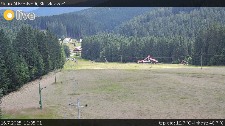 Skiareál Mezivodí - Ski Mezivodí - 16.7.2025 v 11:05 Skiareál Mezivodí - Ski Mezivodí - 16.7.2025 v 11:05