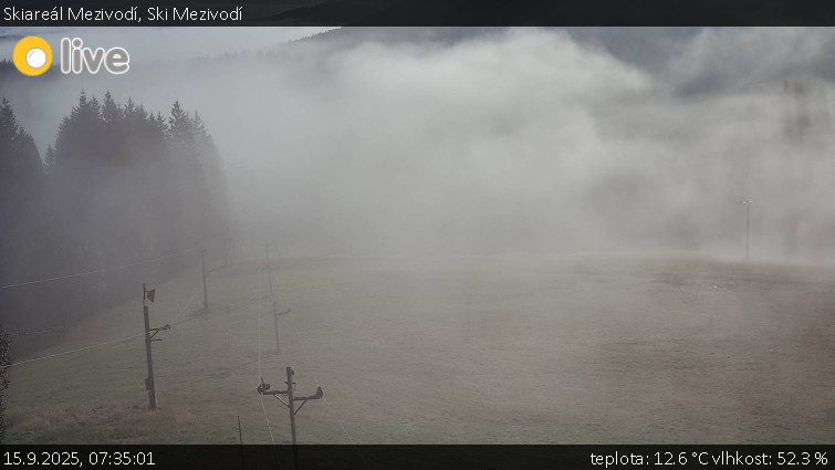 Skiareál Mezivodí - Ski Mezivodí  - 15.9.2025 v 07:35