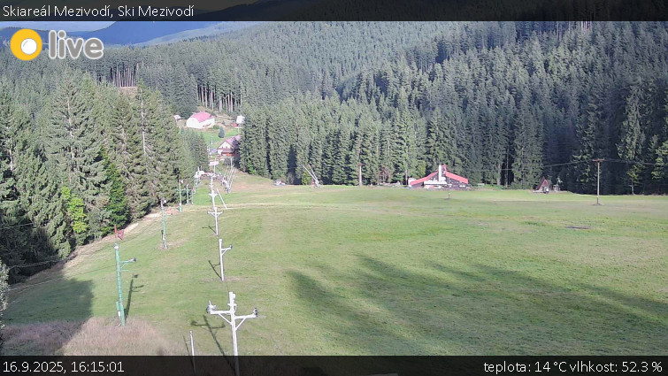 Skiareál Mezivodí - Ski Mezivodí - 16.9.2025 v 16:15 Skiareál Mezivodí - Ski Mezivodí - 16.9.2025 v 16:15
