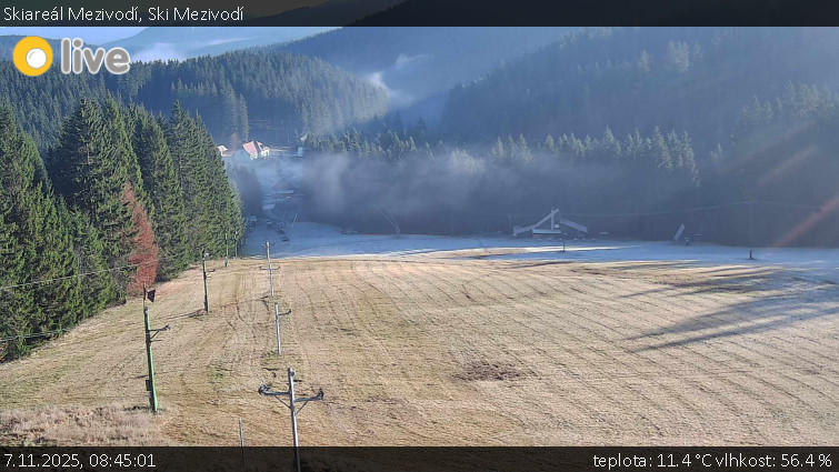 Skiareál Mezivodí - Ski Mezivodí  - 7.11.2025 v 08:45