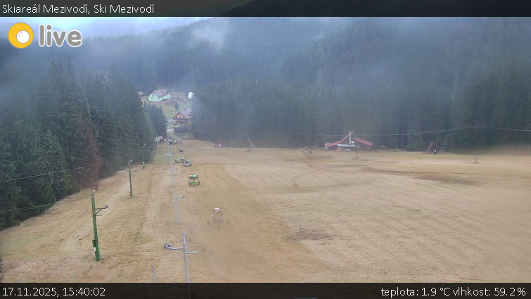 Skiareál Mezivodí - Ski Mezivodí  - 17.11.2025 v 15:40
