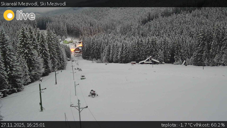 Skiareál Mezivodí - Ski Mezivodí  - 27.11.2025 v 16:25