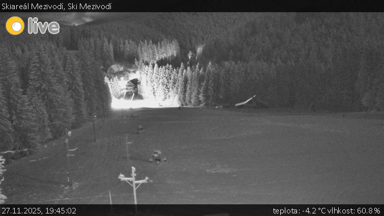 Skiareál Mezivodí - Ski Mezivodí  - 27.11.2025 v 19:45