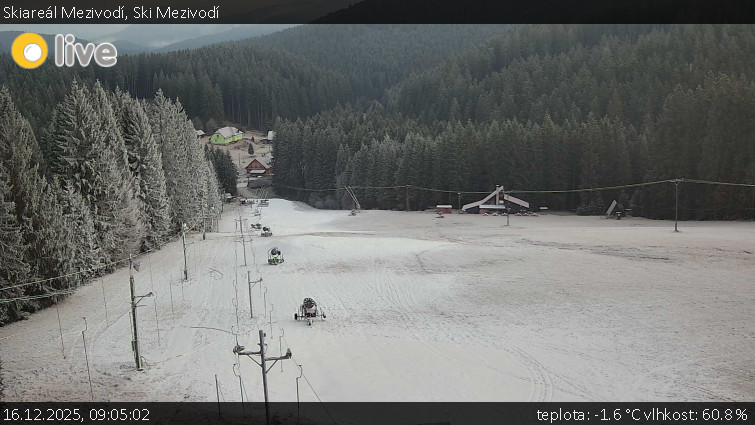 Skiareál Mezivodí - Ski Mezivodí  - 16.12.2025 v 09:05