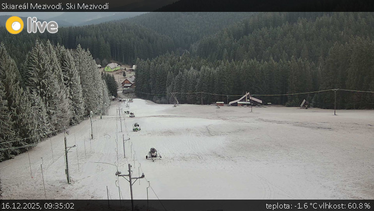 Skiareál Mezivodí - Ski Mezivodí  - 16.12.2025 v 09:35