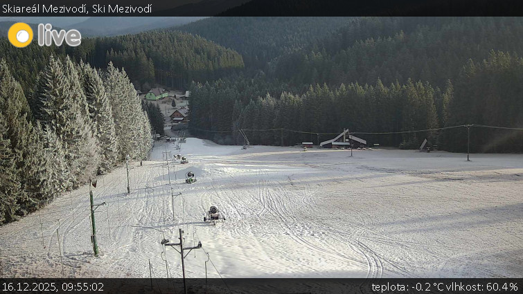 Skiareál Mezivodí - Ski Mezivodí  - 16.12.2025 v 09:55