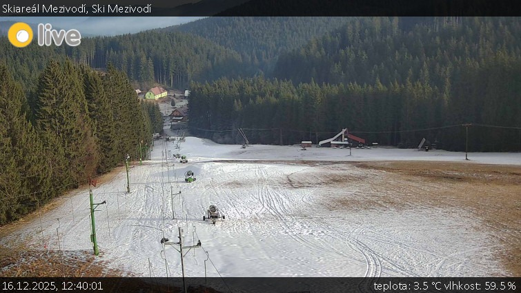 Skiareál Mezivodí - Ski Mezivodí  - 16.12.2025 v 12:40