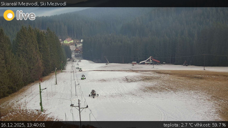 Skiareál Mezivodí - Ski Mezivodí  - 16.12.2025 v 13:40