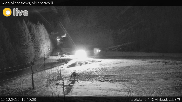 Skiareál Mezivodí - Ski Mezivodí  - 16.12.2025 v 16:40
