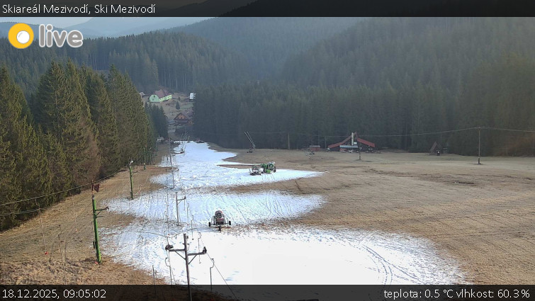 Skiareál Mezivodí - Ski Mezivodí  - 18.12.2025 v 09:05