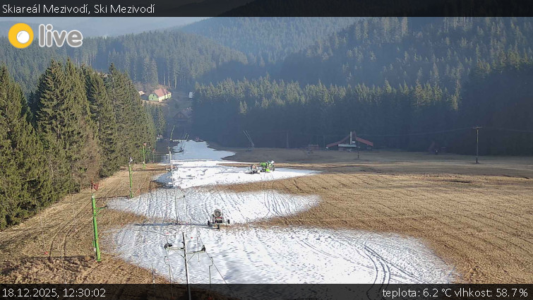 Skiareál Mezivodí - Ski Mezivodí  - 18.12.2025 v 12:30