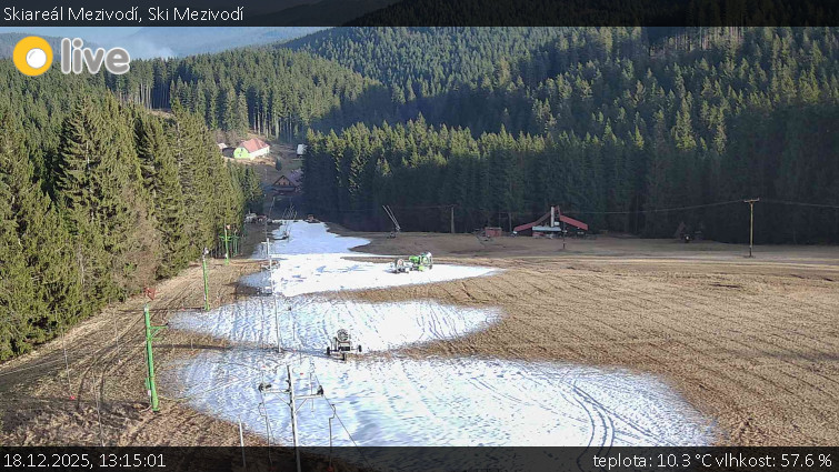 Skiareál Mezivodí - Ski Mezivodí  - 18.12.2025 v 13:15