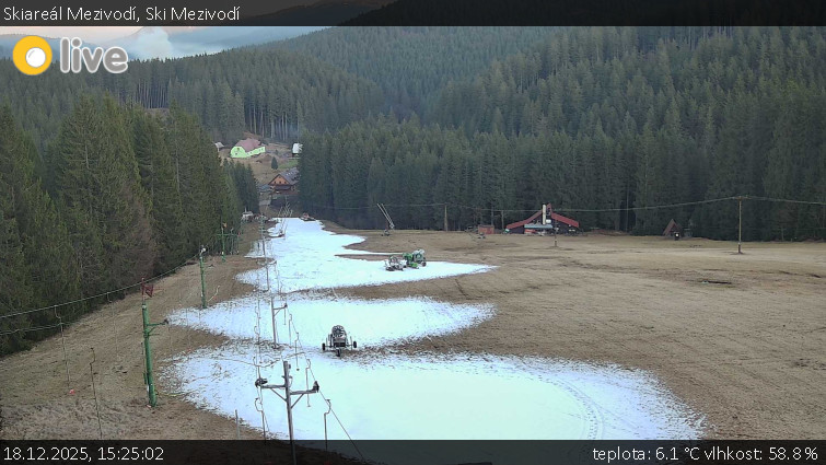 Skiareál Mezivodí - Ski Mezivodí  - 18.12.2025 v 15:25