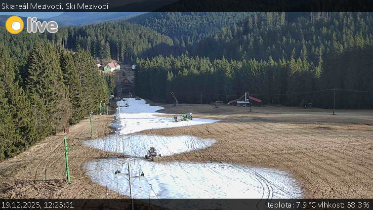 Skiareál Mezivodí - Ski Mezivodí  - 19.12.2025 v 12:25