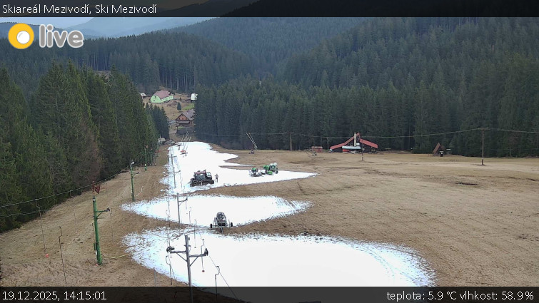 Skiareál Mezivodí - Ski Mezivodí  - 19.12.2025 v 14:15