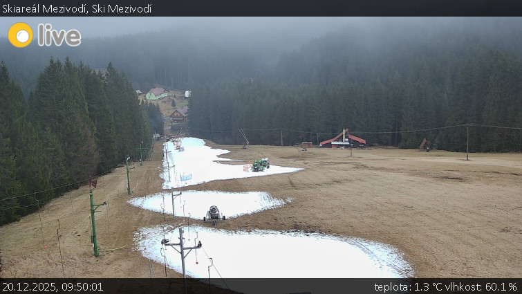 Skiareál Mezivodí - Ski Mezivodí  - 20.12.2025 v 09:50