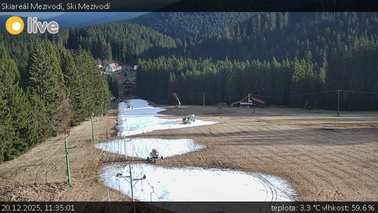 Skiareál Mezivodí - Ski Mezivodí  - 20.12.2025 v 11:35