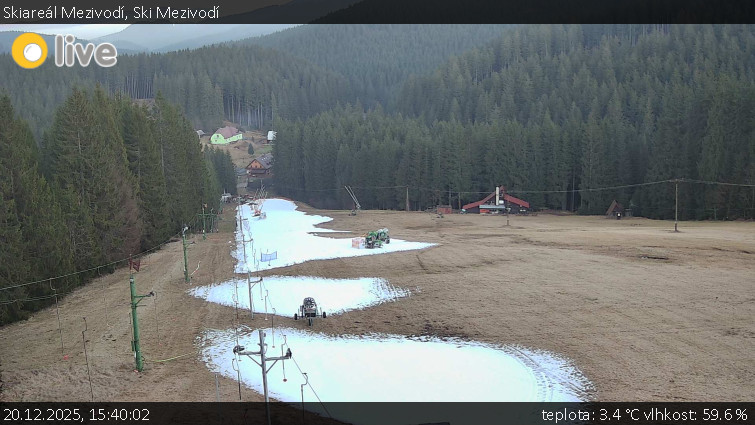 Skiareál Mezivodí - Ski Mezivodí  - 20.12.2025 v 15:40