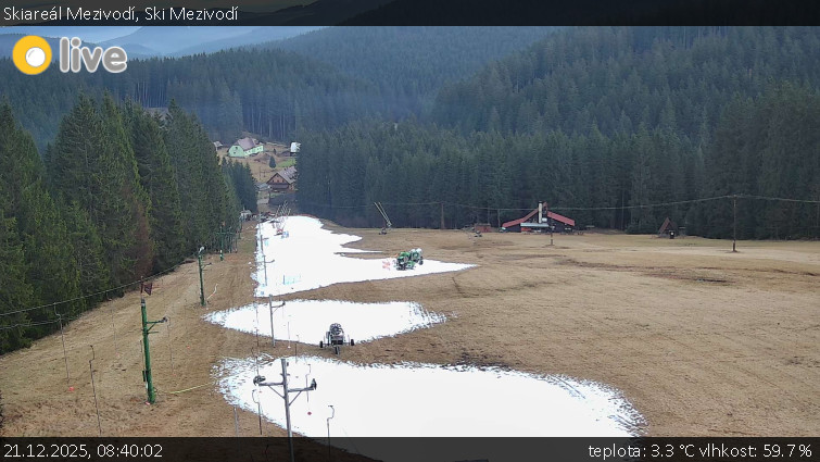 Skiareál Mezivodí - Ski Mezivodí  - 21.12.2025 v 08:40