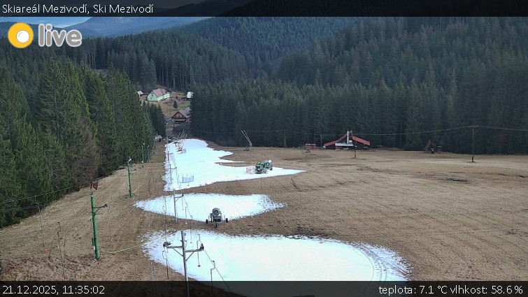 Skiareál Mezivodí - Ski Mezivodí  - 21.12.2025 v 11:35