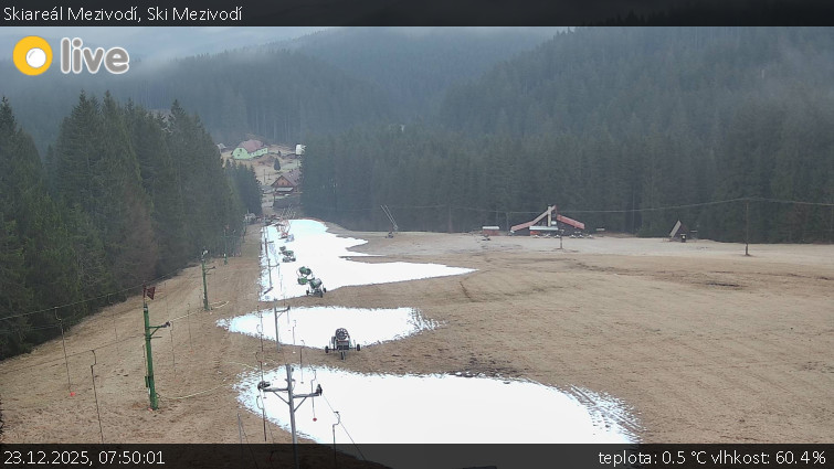 Skiareál Mezivodí - Ski Mezivodí  - 23.12.2025 v 07:50