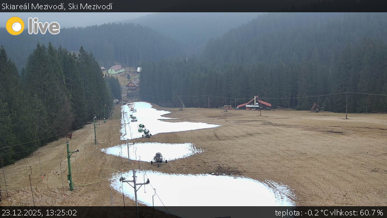 Skiareál Mezivodí - Ski Mezivodí  - 23.12.2025 v 13:25
