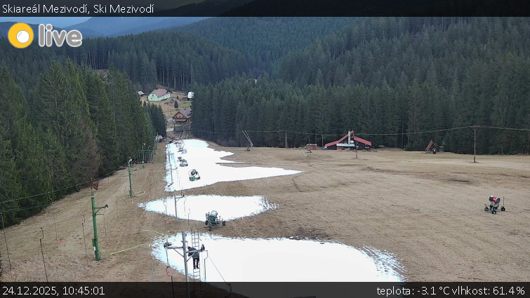 Skiareál Mezivodí - Ski Mezivodí  - 24.12.2025 v 10:45
