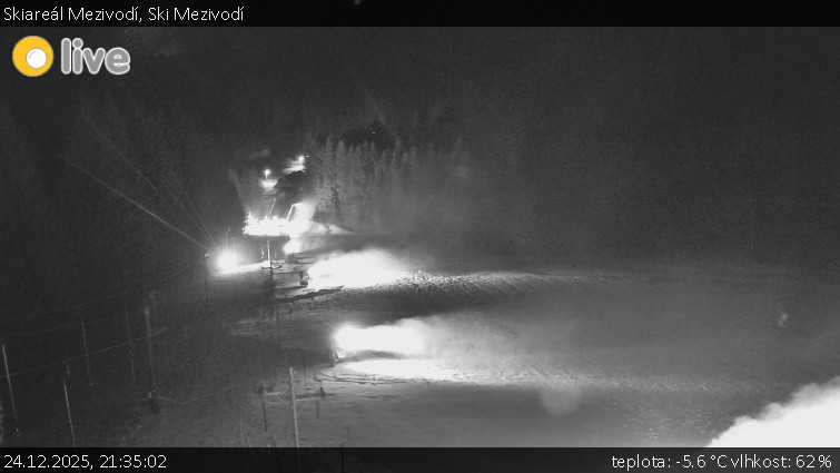 Skiareál Mezivodí - Ski Mezivodí  - 24.12.2025 v 21:35