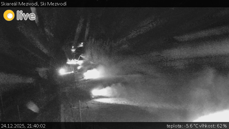 Skiareál Mezivodí - Ski Mezivodí  - 24.12.2025 v 21:40
